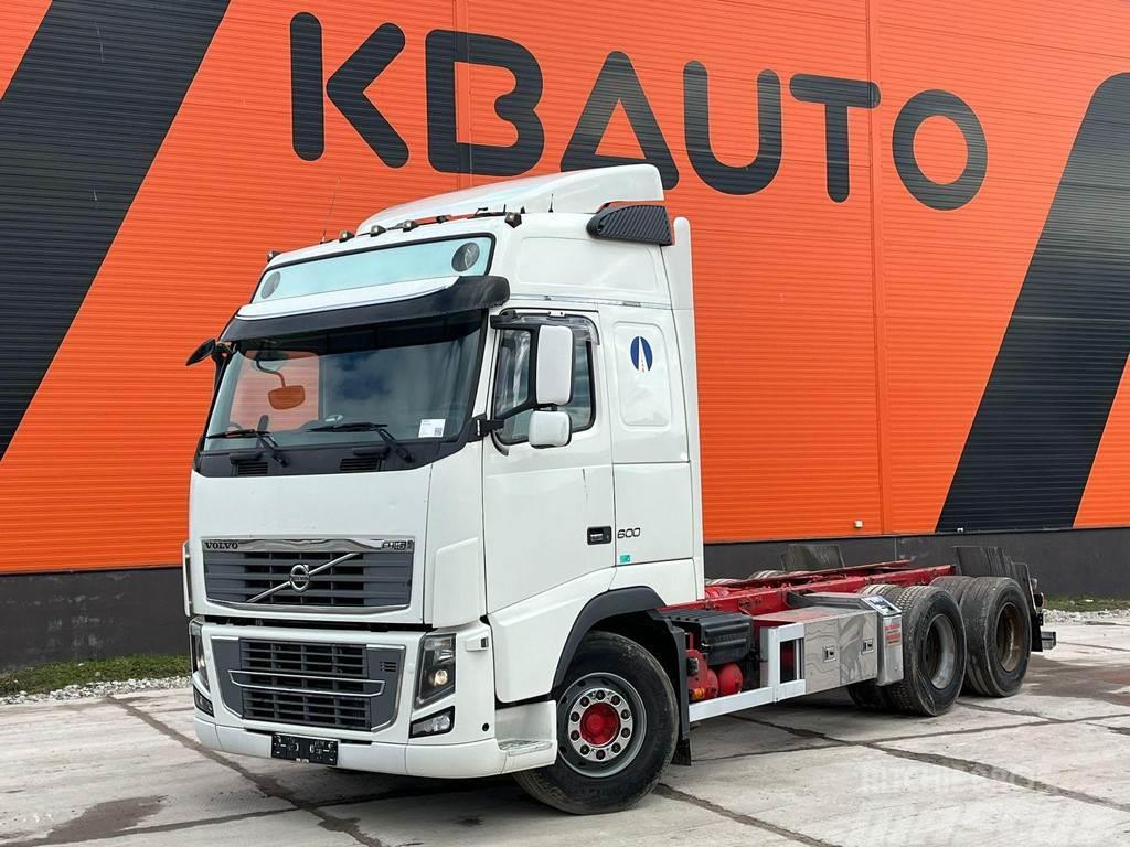 Volvo FH 16 600 6x4 RETARDER / CHASSIS L=6289 mm Chassier