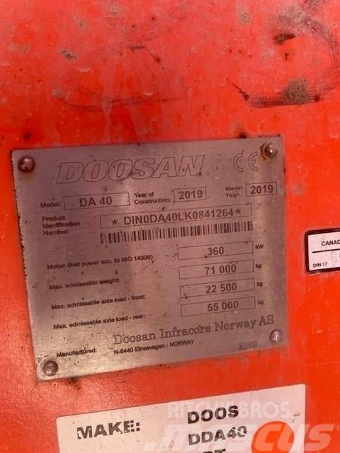 Doosan DA40-5 Midjestyrd dumper