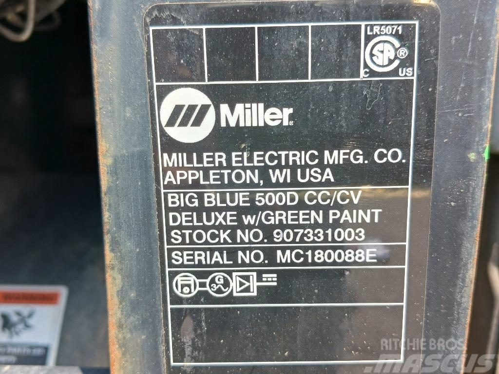 Miller Big Blue 500 D Svetsmaskiner