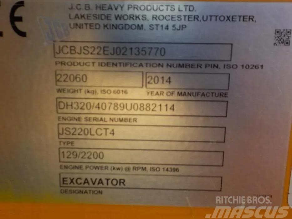 JCB JS220LC Bandgrävare
