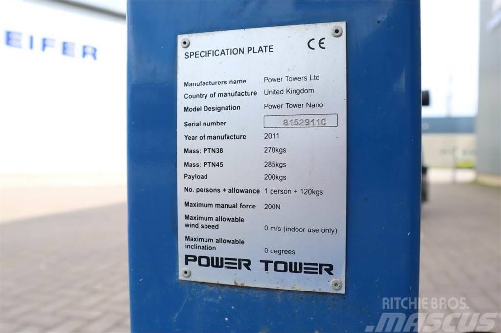 Power TOWER NANO SP Electric, 4.50m Working Height, 200k Bomliftar