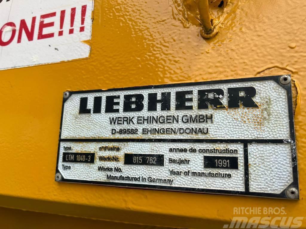 Liebherr LTM 1040 Automacara Allterrängkranar