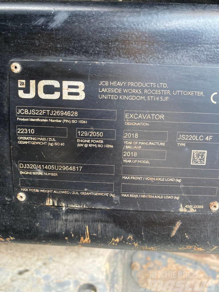 JCB JS 220 LC Bandgrävare