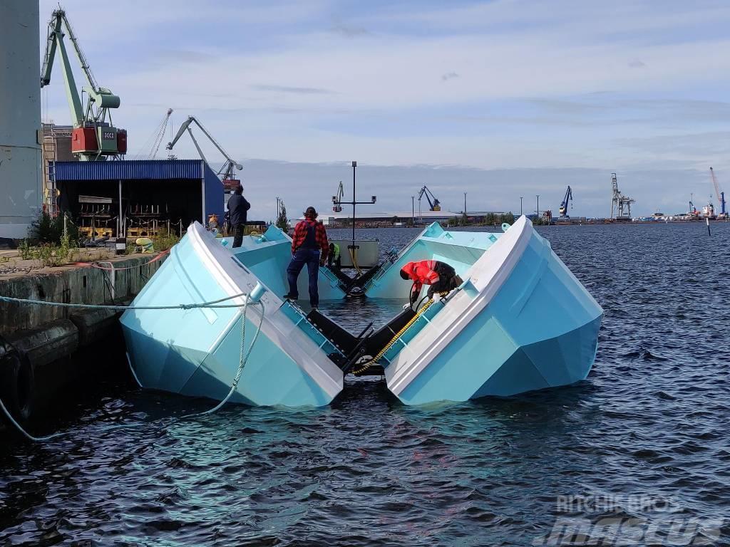  FBP  FB Pontoons Split hopper barge Arbetsbåtar, pråmar och pontoner