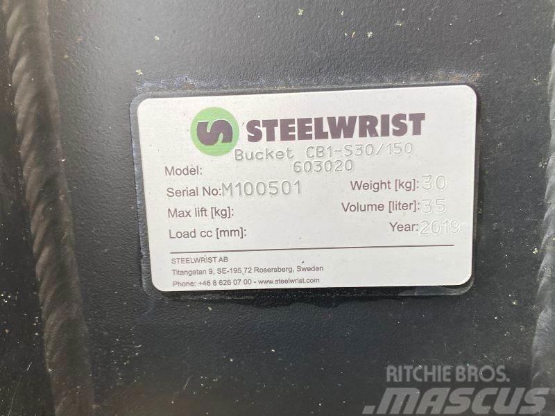 Steelwrist TMX S30 Redskapsfäste/ adaptrar