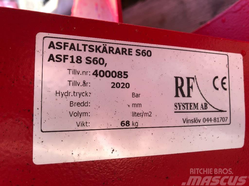 Rf-system RF Asfaltskärare S60 Asfaltsskärare