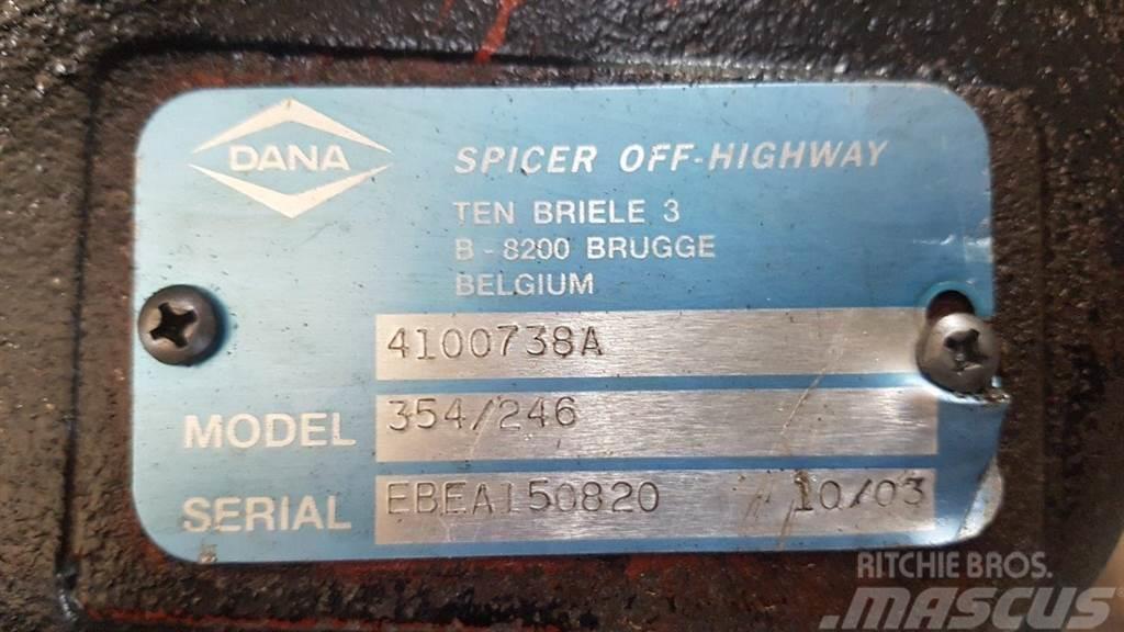  Dana Spicer 354 / 246 - Ahlmann AZ 150 - Transmiss Växellåda