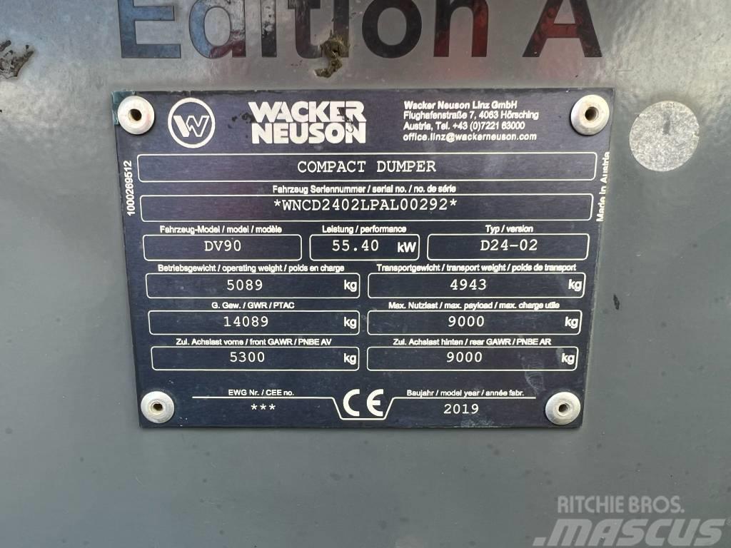 Wacker Neuson DV 90 Minidumprar