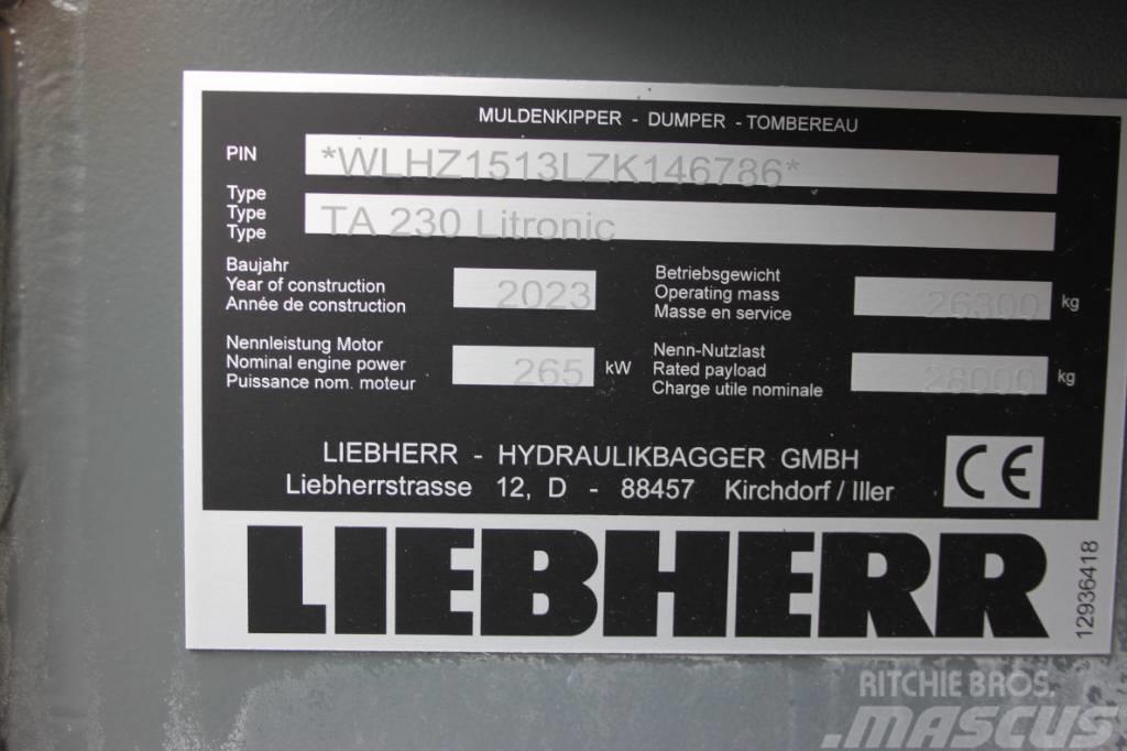 Liebherr TA 230 Midjestyrd dumper