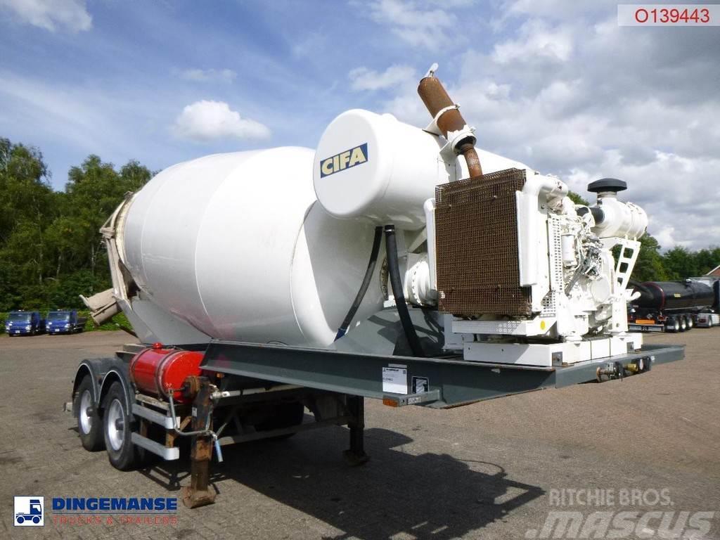 MOL Cifa mixer trailer 12 m3 Cementbil