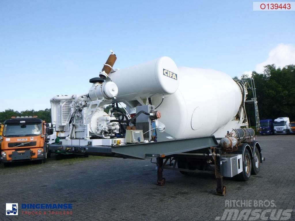 MOL Cifa mixer trailer 12 m3 Cementbil