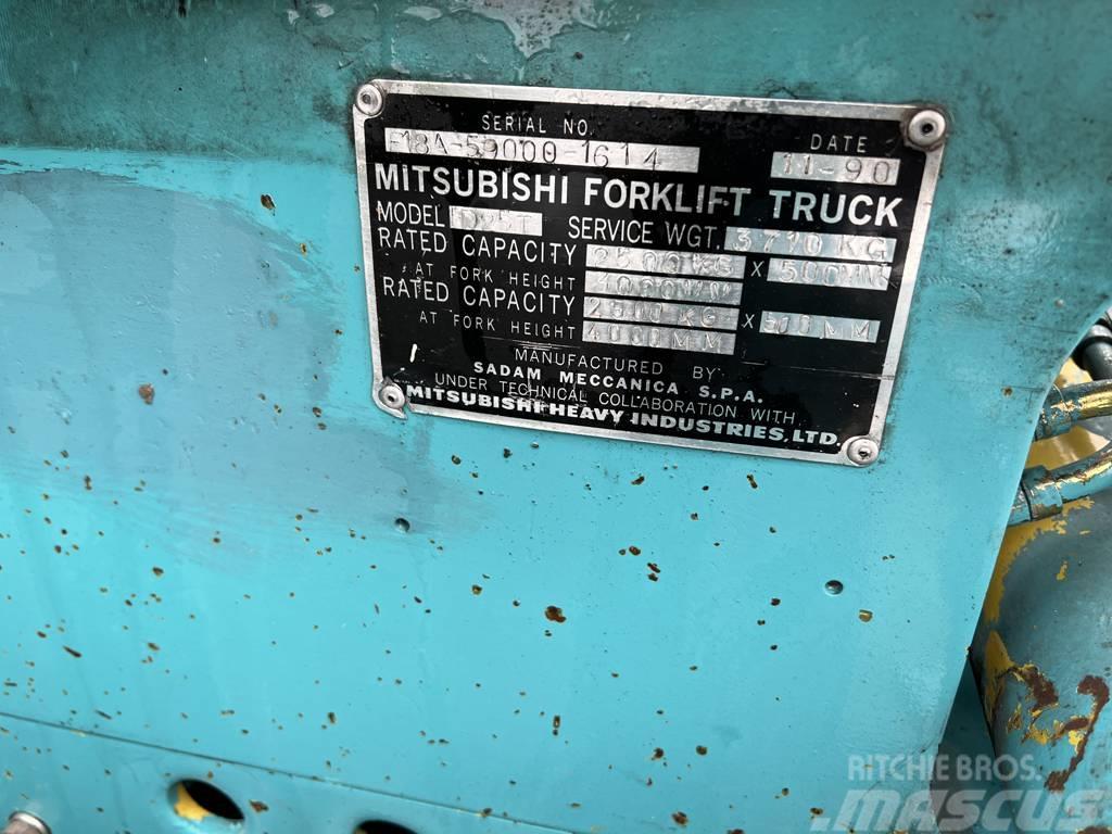 Mitsubishi FD25T Dieselmotviktstruckar