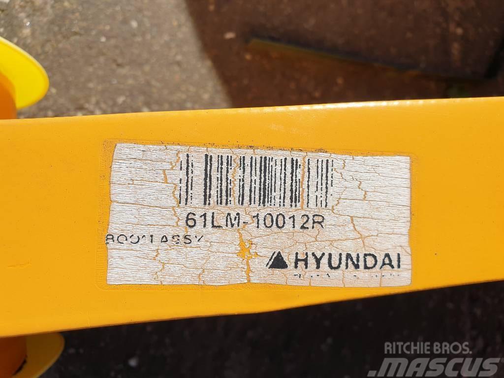 Hyundai Loader boom HL757 Chassi och upphängning