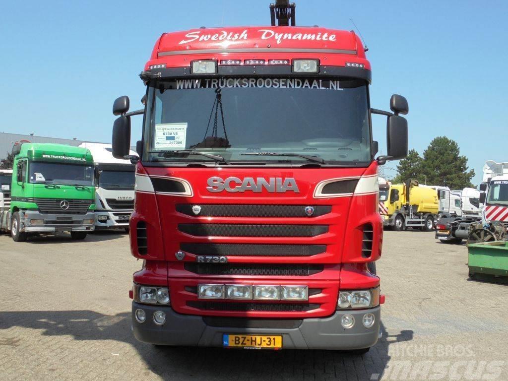 Scania R730 V8 + Euro 5 + Loglift 115Z + 6X4 + DISCOUNTED Allterrängkranar