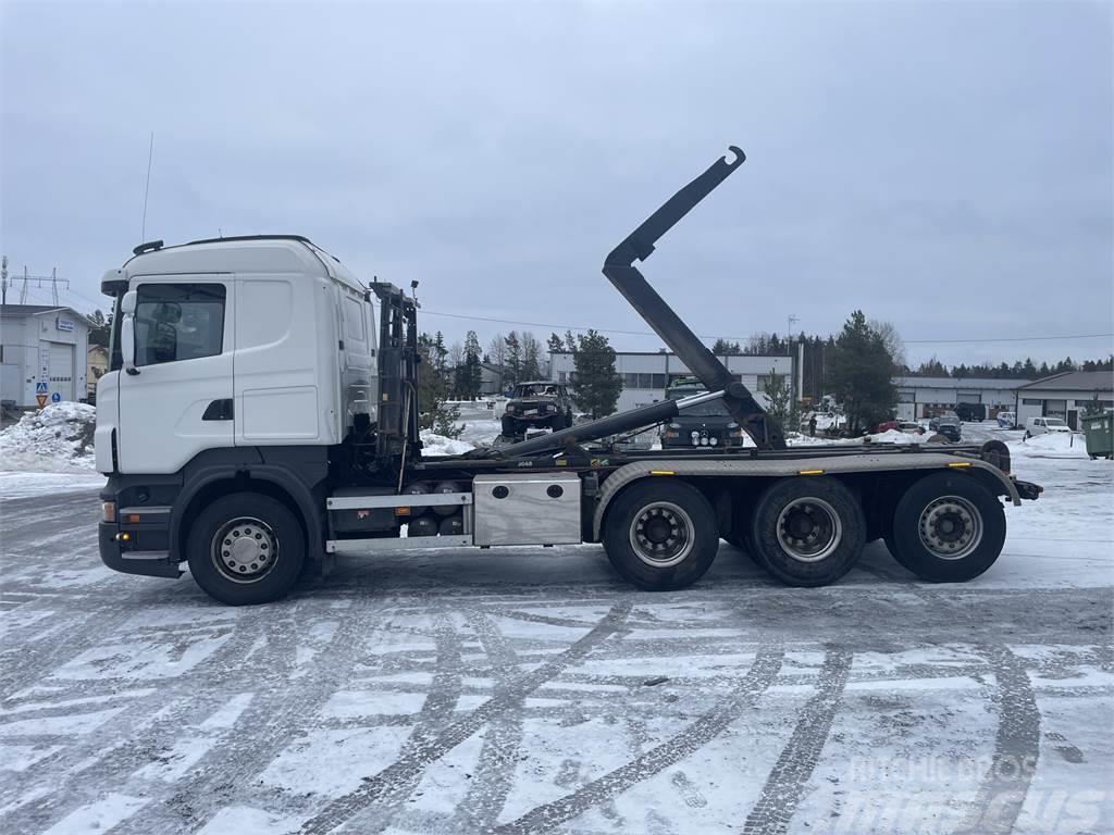 Scania R480 8x4/4-3750 Koukkuauto Lastväxlare/Krokbilar