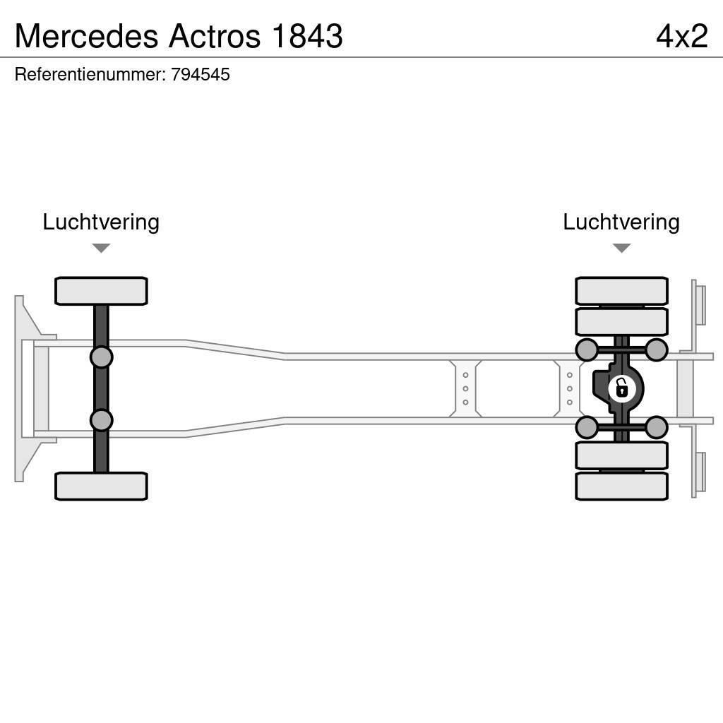 Mercedes-Benz Actros 1843 Flakbilar