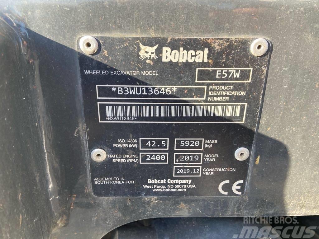 Bobcat E57W Hjulgrävare