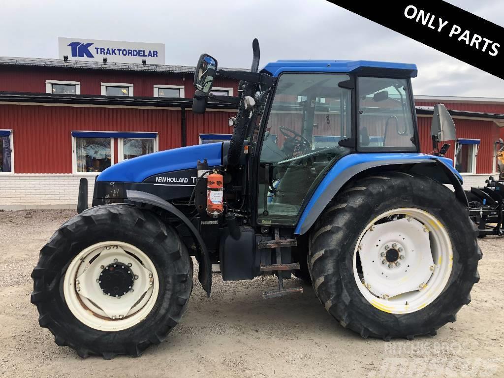 New Holland TS 115 Dismantled: only spare parts Traktorer