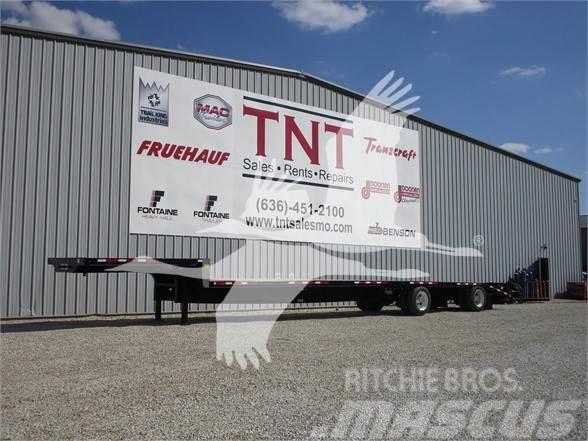 Transcraft (NOW WABASH) [QTY:10] 53' STEEL DROP W/ BEAVERTAIL Låg lastande semi trailer