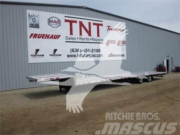 Transcraft (QTY: 25) 53X102 D-EAGLE II LOW DECK COMBO DROP Låg lastande semi trailer