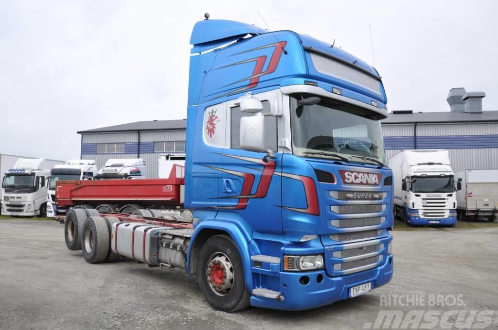 Scania R730 6X2 Euro 6 Chassier