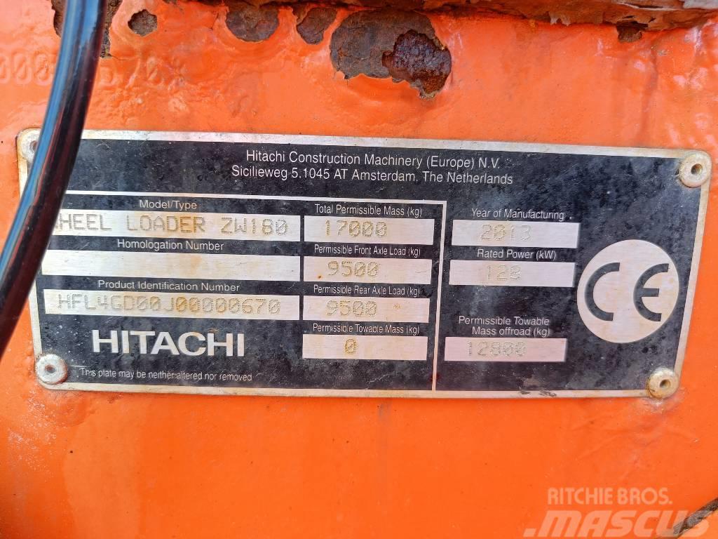 Hitachi ZW 180 Hjullastare