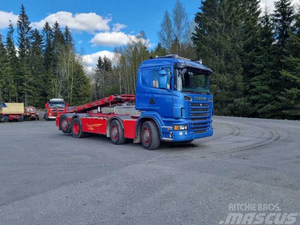 Scania R560 8x2*6HNB Lastväxlare med kabellift