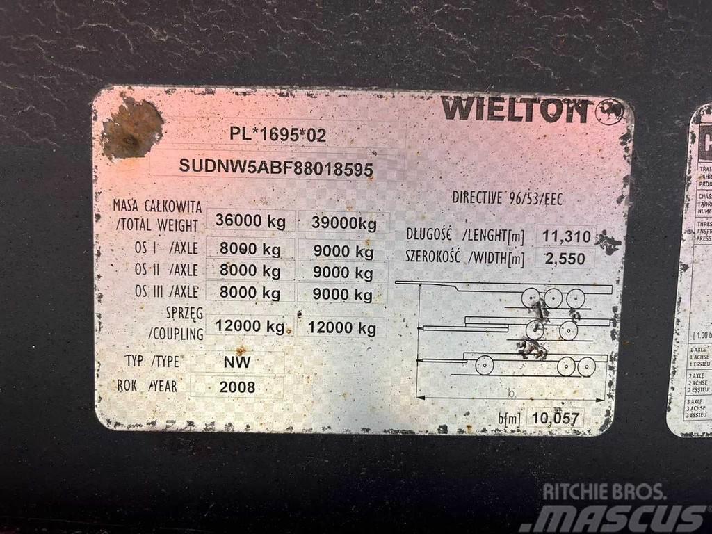 Wielton NW 48 A BOX L=10132 mm / 48 m3 Tipptrailer