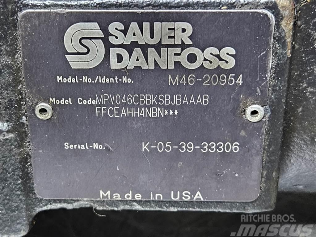 Sauer Danfoss MPV046CBBK-M46-20954-Drive pump/Fahrpumpe/Rijpomp Hydraulik