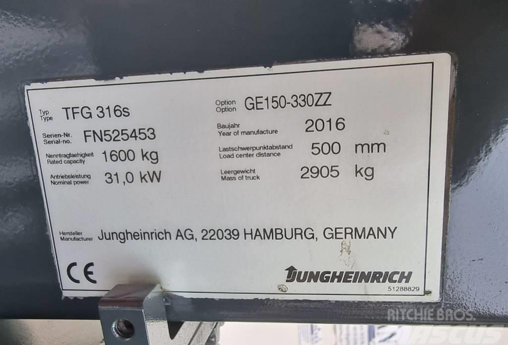 Jungheinrich TFG 316 S Gasolmotviktstruckar