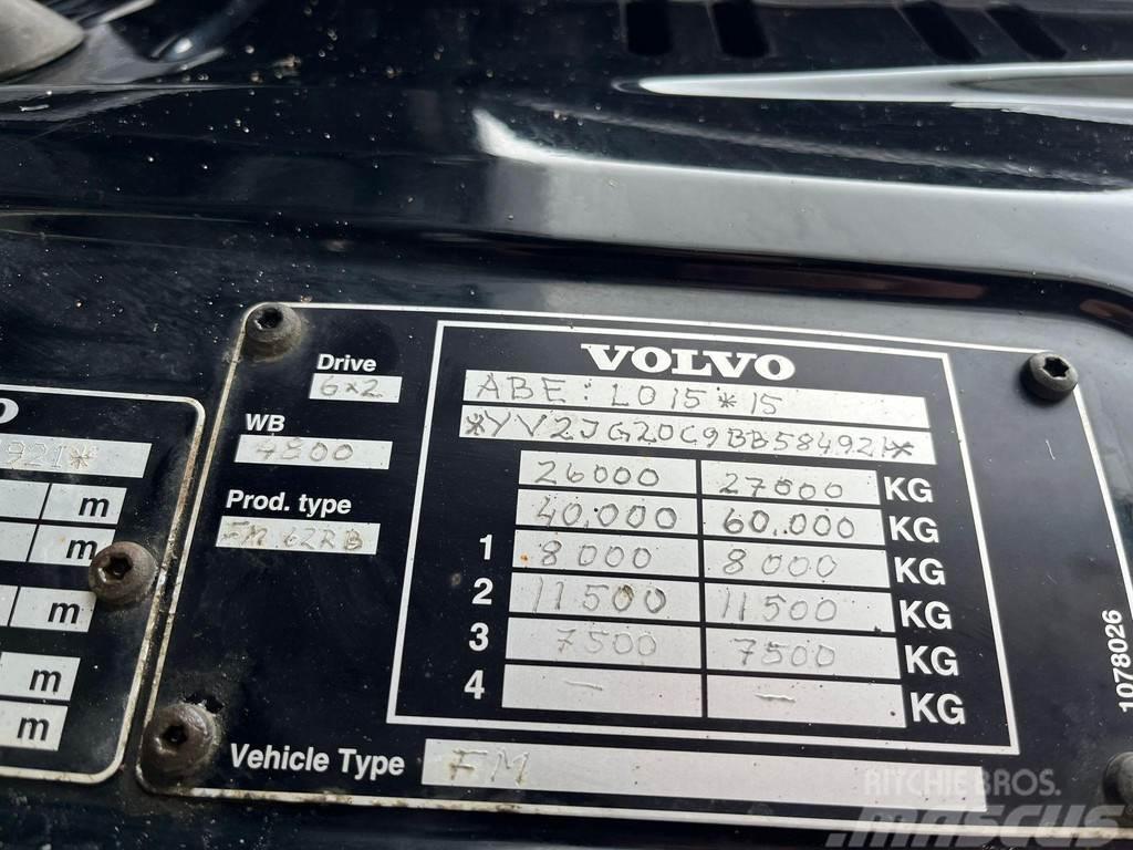 Volvo FMX 460 6x2*4 Meiller RK 20 ton L=6194mm Lastväxlare/Krokbilar