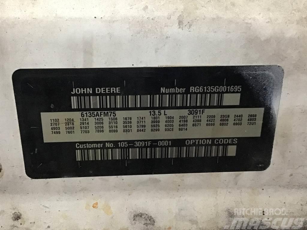 John Deere 6135AFM75 FOR PARTS Motorer