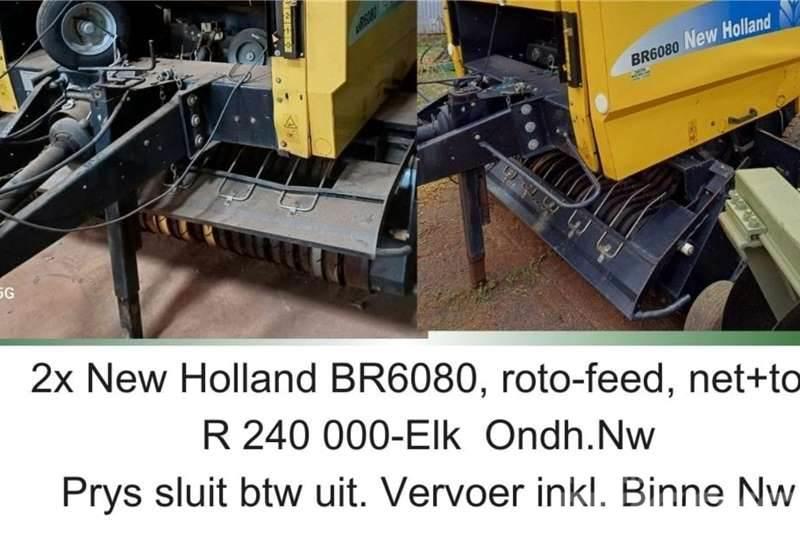 New Holland BR6080 - roto feed - net and twine Övriga bilar
