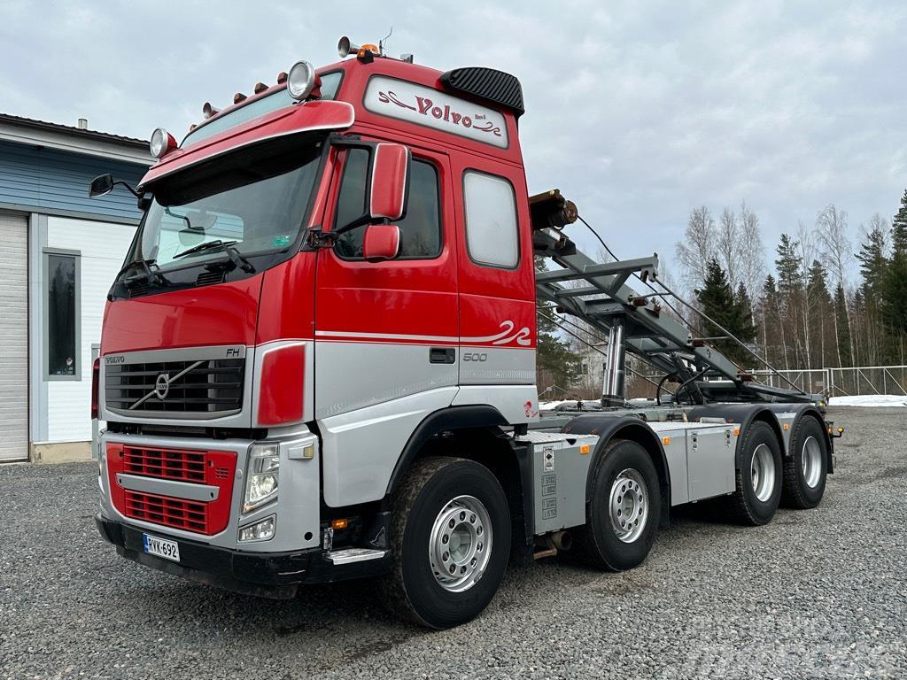 Volvo FH500 8x4 Multilift vaijerilaite Lastväxlare med kabellift