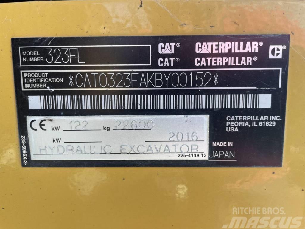 CAT 323F L Bandgrävare
