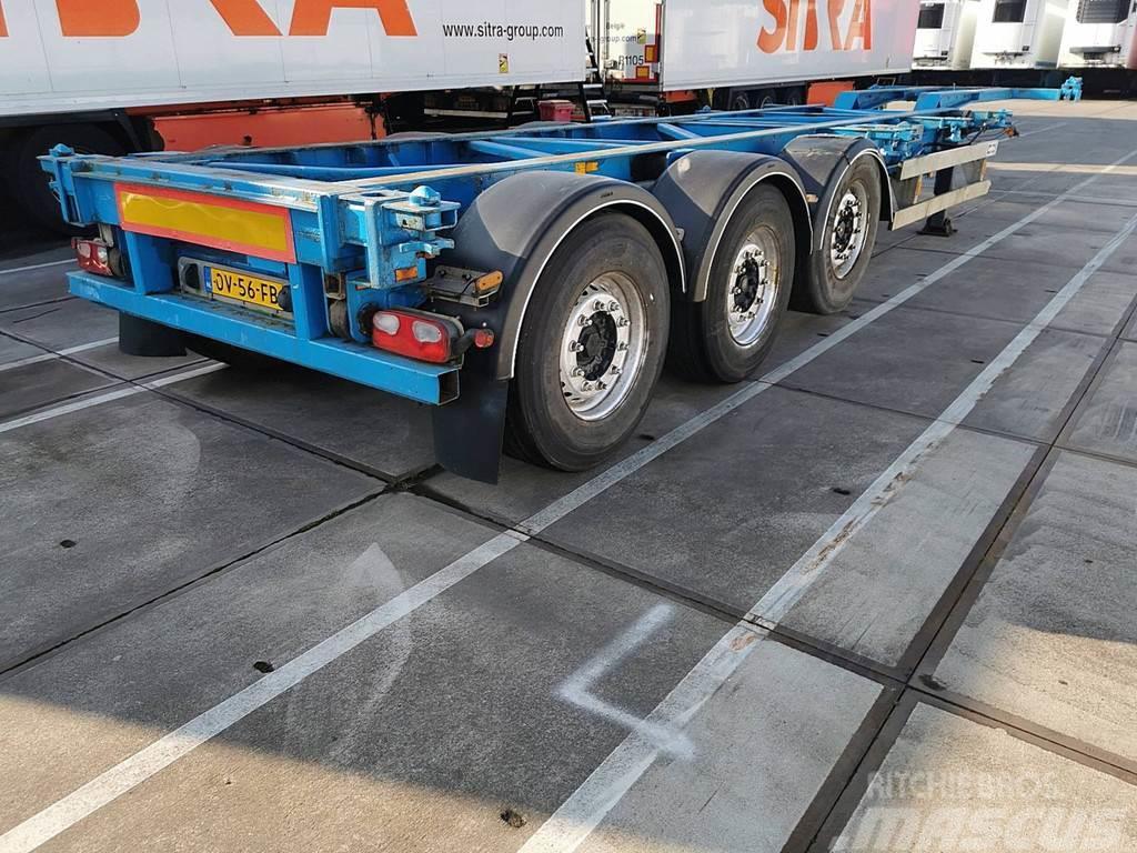 Van Hool MULTI HIGH CUBE mb disc brakes Containertrailer
