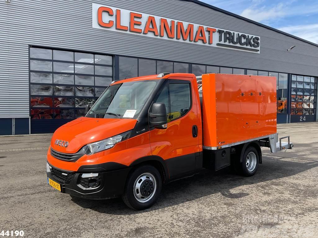 Iveco Daily 35C14 Euro 6 ROM Toilet servicewagen Slamsugningsbil