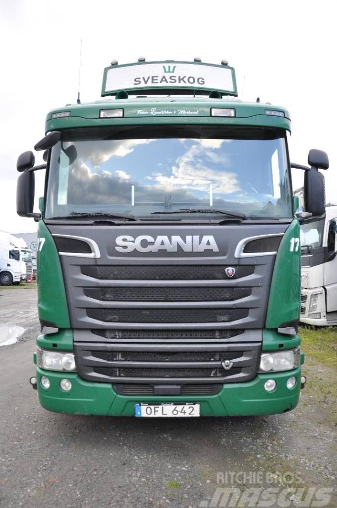 Scania R520 8X4 Euro 6 Timmerbilar
