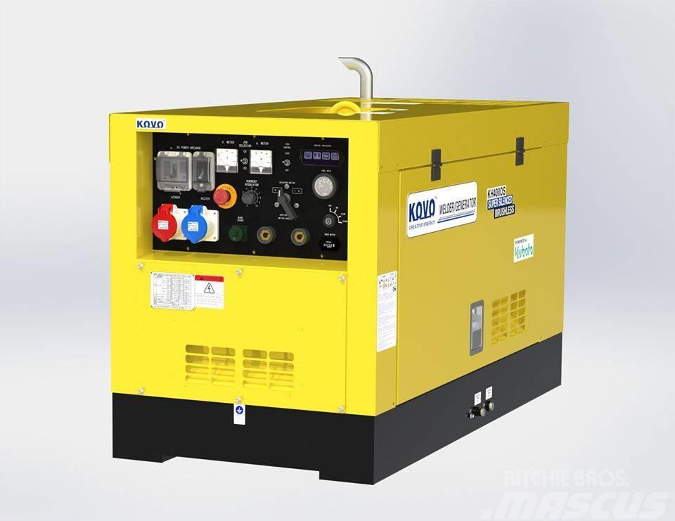 Yanmar 4TNV98 welding generator soldadura EW500DS Svetsmaskiner