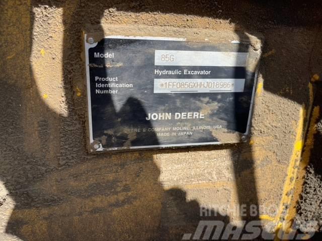 John Deere 85G Minigrävare < 7t