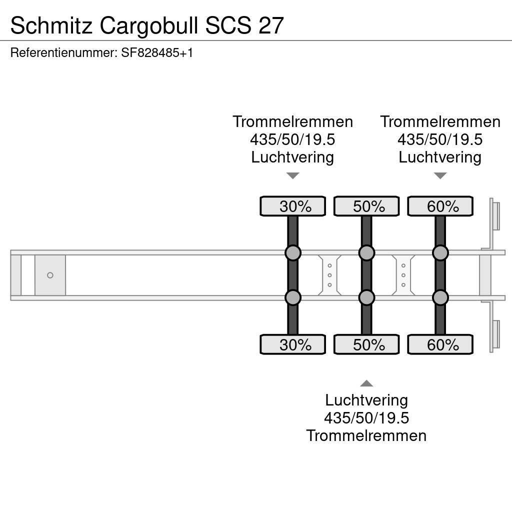 Schmitz Cargobull SCS 27 Flaktrailer
