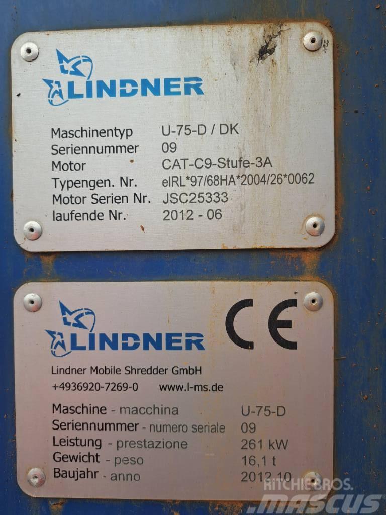 Lindner U75D Avfallsförstörare