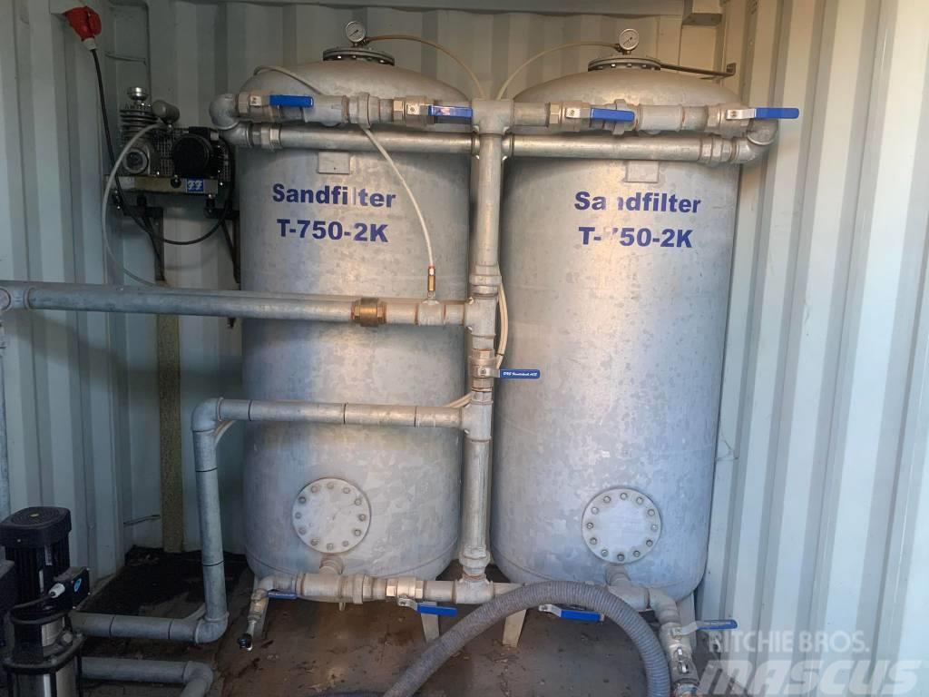  Mobil water treatment plant container 5 foot Mobil Avfallscentral