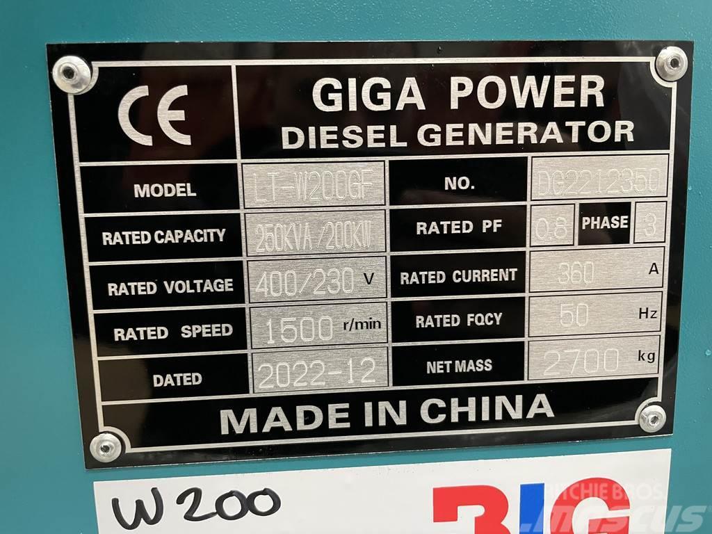  Giga power LT-W200GF 250KVA closed box Övriga generatorer