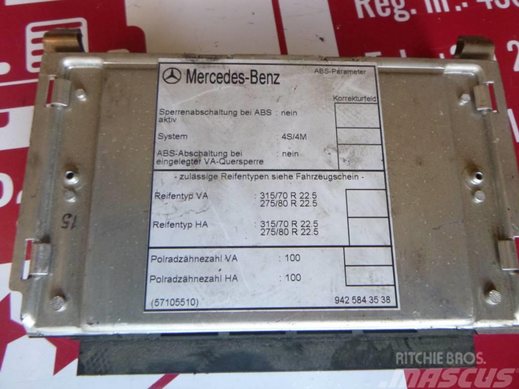 Mercedes-Benz Actros 18.43 ABS control unit 000 446 4514 Bromsar