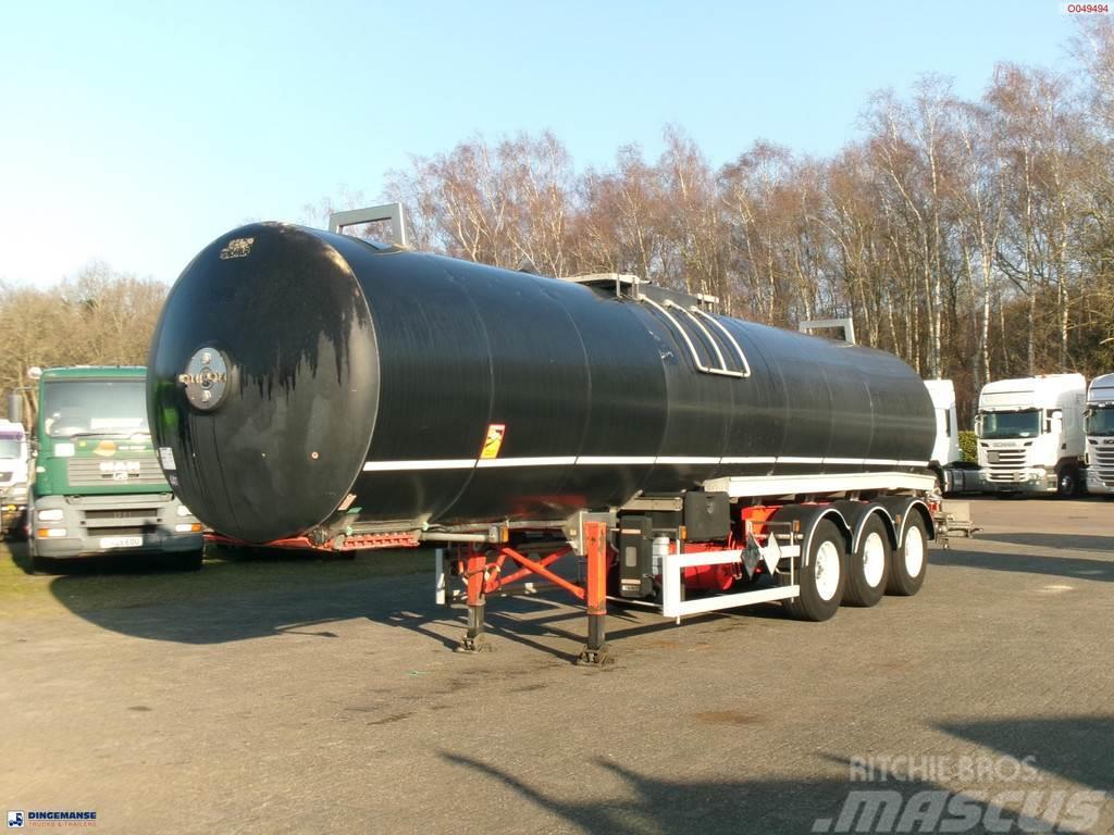 Magyar Bitumen tank inox 31 m3 / 1 comp + ADR Tanktrailer