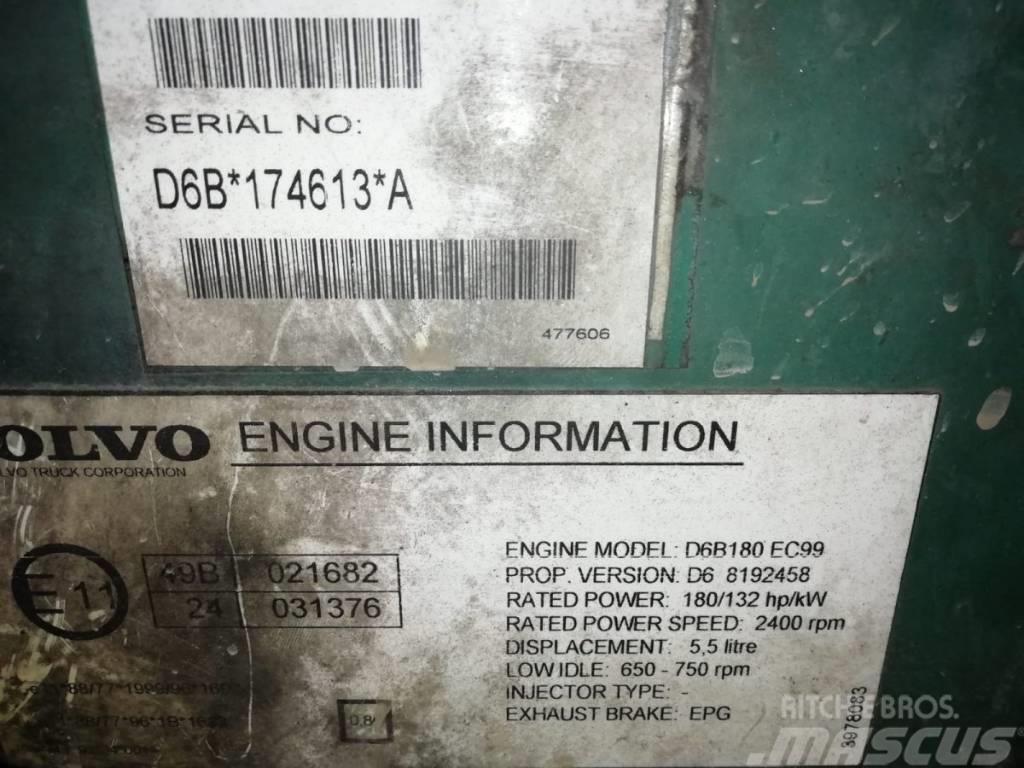 Volvo Engine D6B180 Motorer