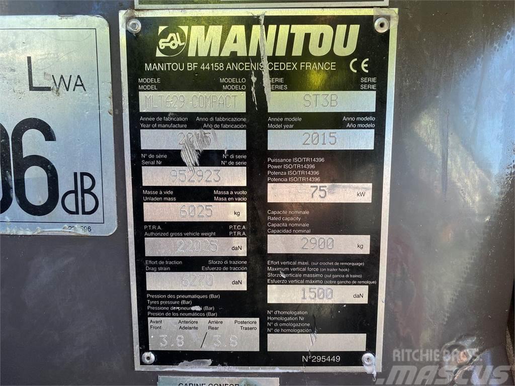 Manitou MLT629-20C PREMIUM Redskapsbärare för lantbruk