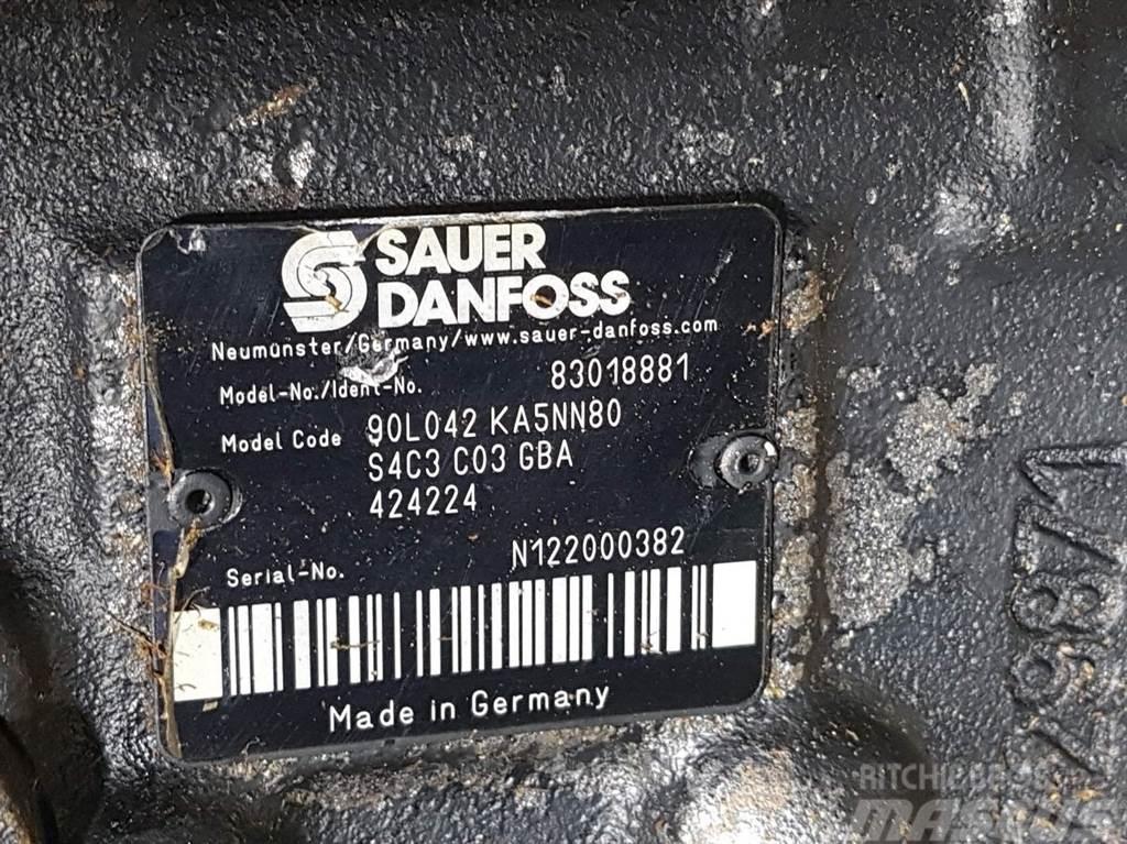 Sauer Danfoss 90L042KA5NN80S4C3-83018881-Drive pump/Fahrpumpe Hydraulik