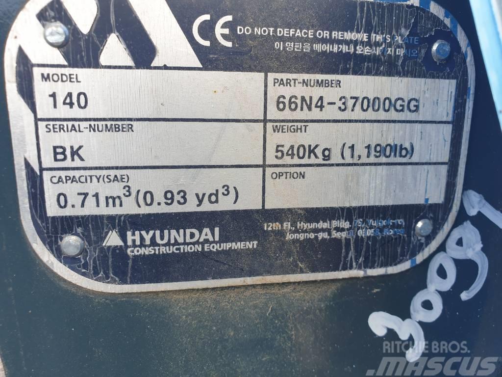 Hyundai Excavator digging bucket 140 66N4-37000GG Skopor